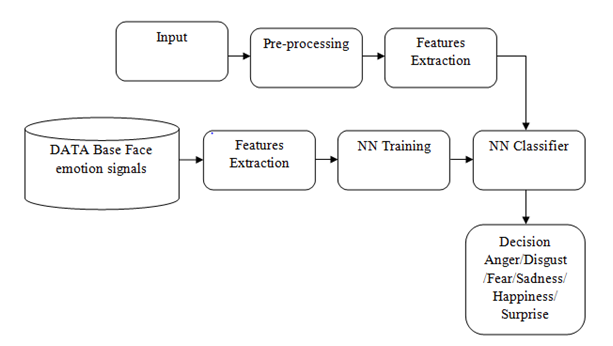 analyzing emotion using real face